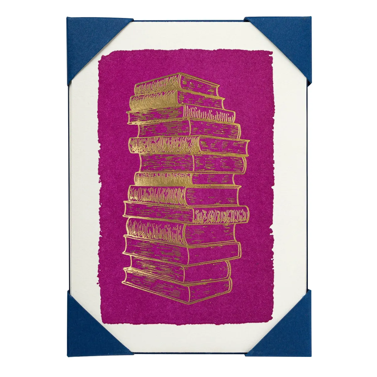 Gold Books Notelets Pack of 5