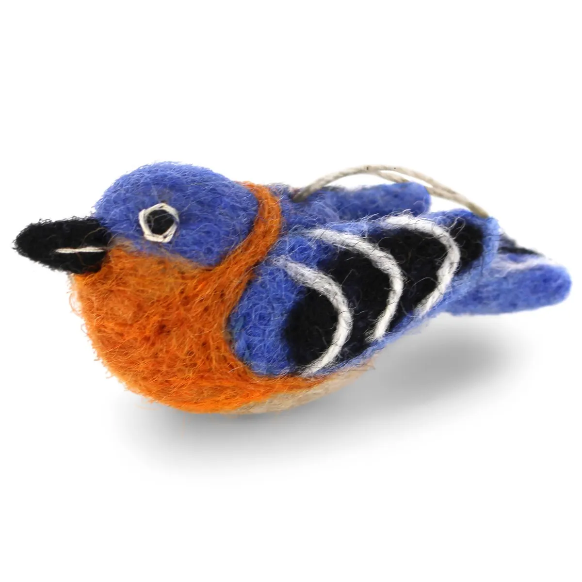 Eastern Blue Felt Decoration
