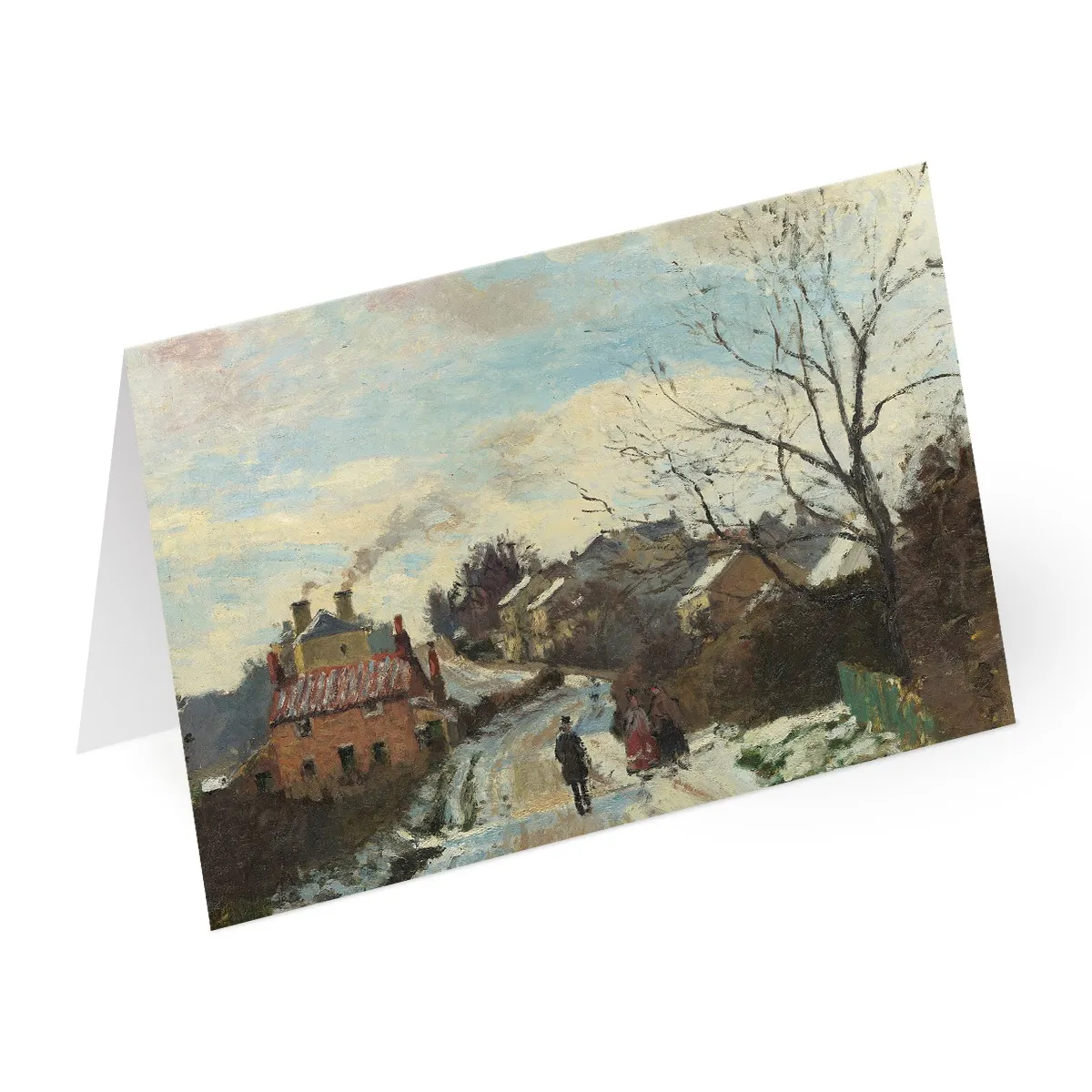 Pissarro Fox Hill, Upper Norwood Christmas Card Pack of 8