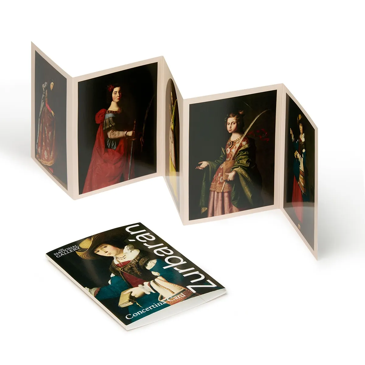 Zurbaran 6 Panel Concertina Card