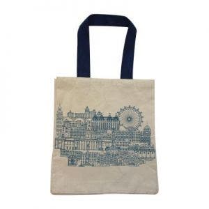 Small image of National Gallery London Landmarks Tote Bag