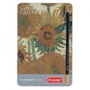 Small image of Sunflowers Coloured Pencils - Set of 12
