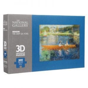 Small image of The Skiff 3D Jigsaw Puzzle (500 Pieces)