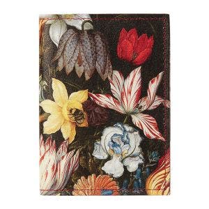 Main image of the A Still Life of Flowers Leather Wallet.