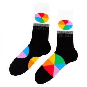 Small image of Colour Wheel Socks (Size 6-12)