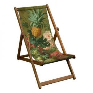 Small image of Fruit and Flowers Deck Chair