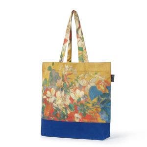 Main image of the A Vase of Flowers Lined Tote Bag.