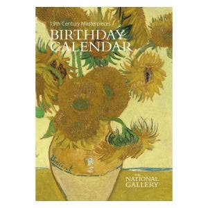 Main image of Birthday Calendar (Van Gogh Cover).