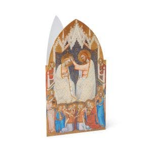 Main image of The Coronation of the Virgin Christmas Cards Pack of 8.