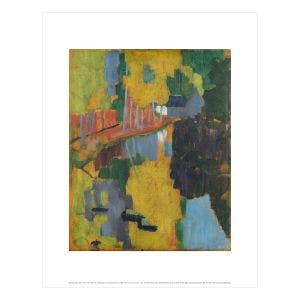 Main image of The Talisman, landscape in the bois d’Amour Mini Print