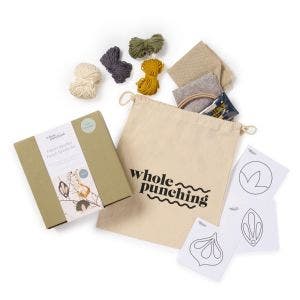 Mani image of Festive Baubles Punch Needle Kit