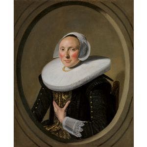 Portrait of a Woman (Marie Larp?) Print