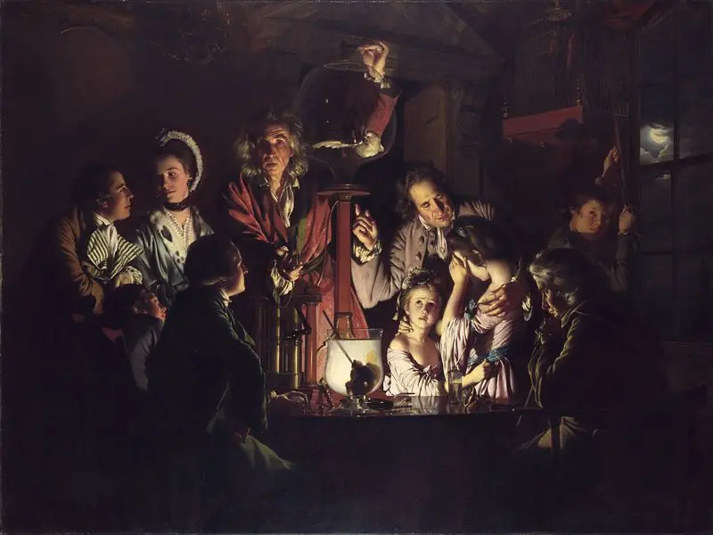 Joseph Wright 'of Derby', An Experiment on a Bird in the Air Pump