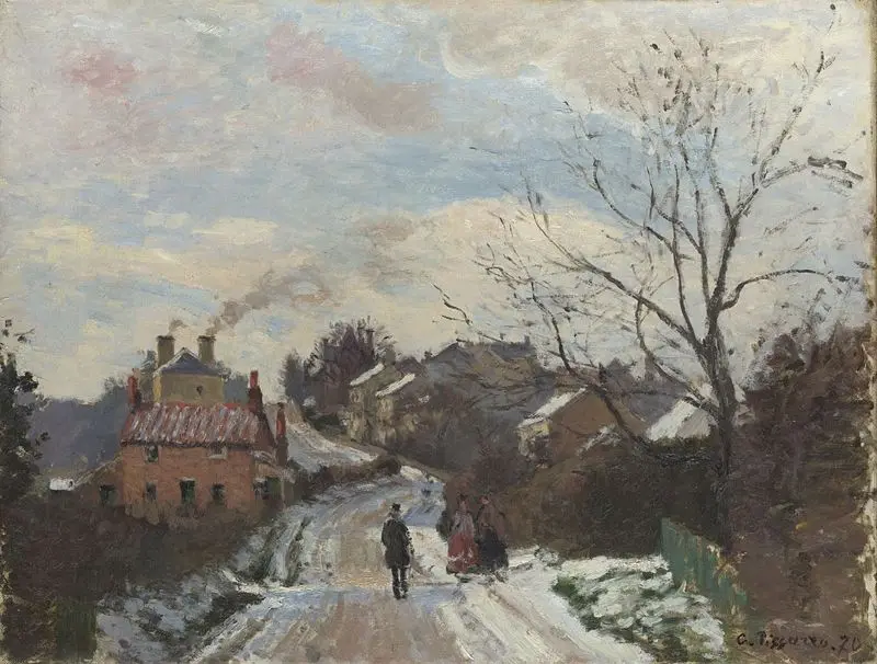 Camille Pissarro, Fox Hill, Upper Norwood Print | National Gallery
