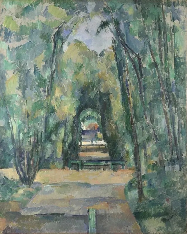 Paul Cezanne, Avenue at Chantilly Print | National Gallery Shop