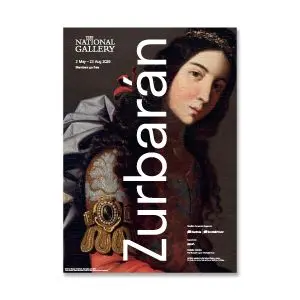 Zurbarán Lemons Exhibition Poster | National Gallery Shop