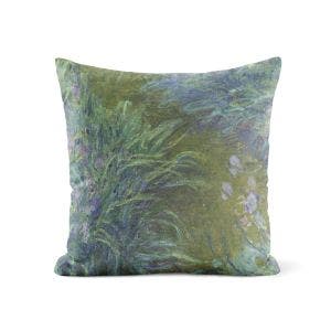 Main image of the Monet Irises Cushion.