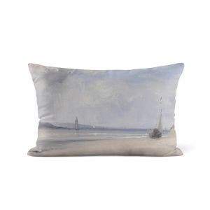 Main image of An Estuary in Northern France Cushion.