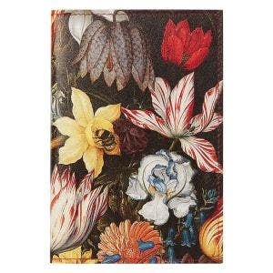 Main image of the A Still Life of Flowers Leather Passport Holder.