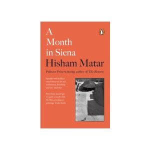 Front cover of the book A Month in Siena.