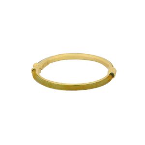 Main image of the Amber Glass Bronze Magnetic Bangle.