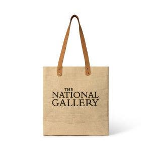 Image of The National Gallery Jute Tote Bag.