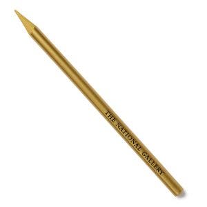 Main image of the NG Logo Graphite Gold Pencil