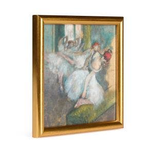 Main image of the Ballet Dancers Small Framed Print by Degas