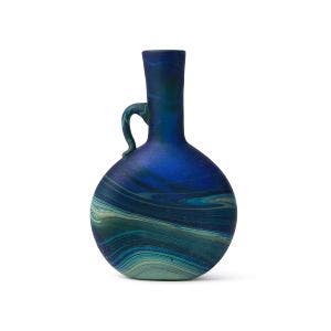 Main image of the Phoenician Glass Bud Vase Cobalt Blue