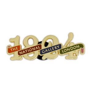 The National Gallery '1824' Enamel Pin