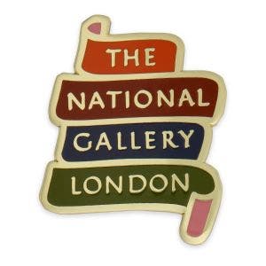The National Gallery London Enamel Pin