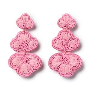 Main image of Oleanders Raffia Earrings.