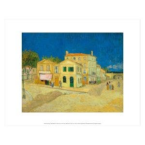 Van Gogh Yellow House Mini Print 27.9 x 35.6 cm