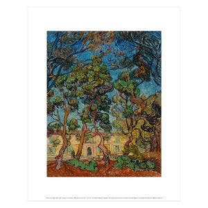Main image of the Van Gogh Hospital Mini Print.