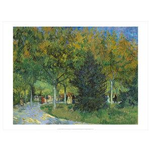 Van Gogh Path in the Park Print 60 x 80cm