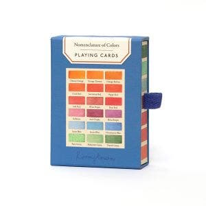 Main image of the Nomenclature of Colours Playing Cards.