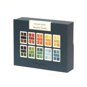 Main image of the Watercolour Swatches Memory Game.