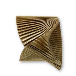 Main image of the Gold Pleated Bracelet.