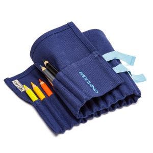 Linen Pencil Wrap 24 Watercolour Pencils