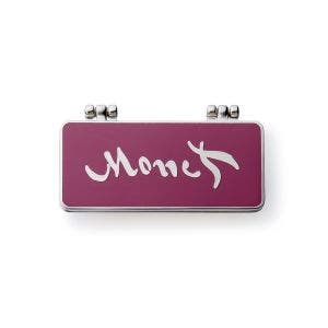 Claude Monet Paint Palette Pin Badge