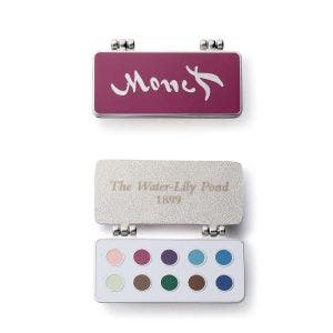 Claude Monet Paint Palette Pin Badge