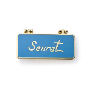 Seurat Paint Palette Pin Badge