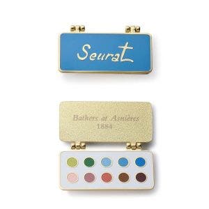 Seurat Paint Palette Pin Badge