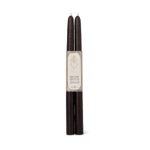Main image of the Carbon Tapered Dinner Candles Set of 2