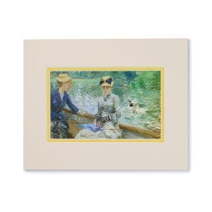 Morisot's Summer's Day Double Mounted Print