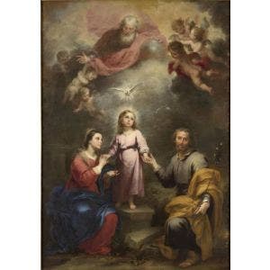 The Heavenly and Earthly Trinities ('The Pedroso Murillo') Print