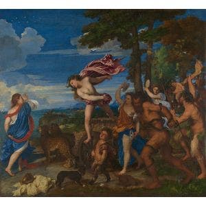 Bacchus and Ariadne Print