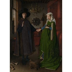 The Arnolfini Portrait Print