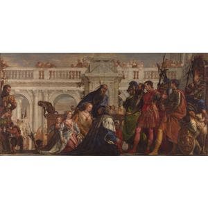 The Family of Darius Before Alexander Print