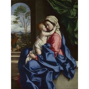 The Virgin and Child Embracing Print